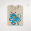 Tipsy Octopus Japanese Sake Organic T-Shirt - Samurai Original