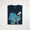 Tipsy Octopus Japanese Sake Organic T-Shirt - Samurai Original