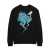 Tipsy Octopus Japanese Sake Unisex Sweatshirt Black - Samurai Original