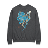 Tipsy Octopus Japanese Sake Unisex Sweatshirt Dark Heather - Samurai Original
