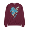 Tipsy Octopus Japanese Sake Unisex Sweatshirt Maroon - Samurai Original