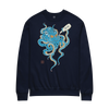 Tipsy Octopus Japanese Sake Unisex Sweatshirt Navy - Samurai Original