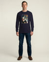 Trombone Samurai Music Ukiyo-e Unisex Long Sleeve Tee - Samurai Original