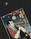 Trombone Samurai Music Ukiyo-e Unisex Long Sleeve Tee - Samurai Original