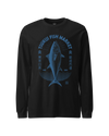 Tsukiji Tuna Market Vintage Unisex Long Sleeve Tee Black - Samurai Original