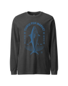 Tsukiji Tuna Market Vintage Unisex Long Sleeve Tee Dark Grey Heather - Samurai Original