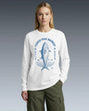Tsukiji Tuna Market Vintage Unisex Long Sleeve Tee - Samurai Original