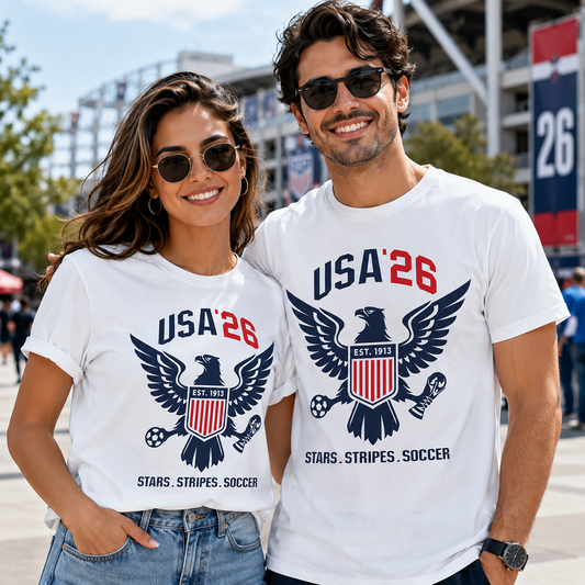 USA '26 Eagle Soccer Classic T-shirt - Samurai Original