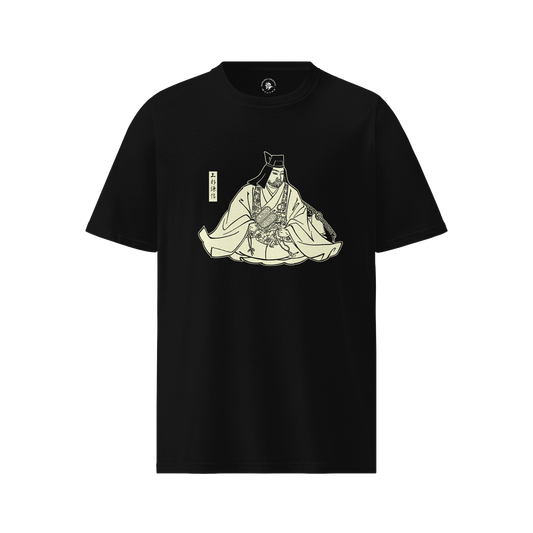 Uesugi Kenshin Organic T-Shirt Black - Samurai Original