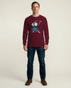 Westie Samurai Japanese Ukiyo-e Unisex Long Sleeve Tee - Samurai Original