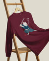 Westie Samurai Japanese Ukiyo-e Unisex Long Sleeve Tee - Samurai Original