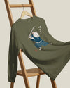Westie Samurai Japanese Ukiyo-e Unisex Long Sleeve Tee - Samurai Original