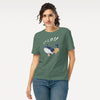 Whale Samurai Japanese Ukiyo-e Women’s Organic T-shirt