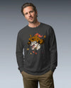 Wolf Samurai Japanese Ukiyo-e Unisex Long Sleeve Tee - Samurai Original