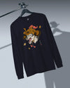 Wolf Samurai Japanese Ukiyo-e Unisex Long Sleeve Tee - Samurai Original