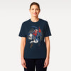 Tengu Japanese Ukiyo-e Unisex Organic T-shirt