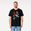 World’s Best Dad Japanese Calligraphy Organic T-Shirt - Samurai Original