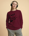 Zen Calligraphy Unisex Long Sleeve Tee