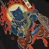 The Great Neko Fishing T-shirt Classic - Samurai Original