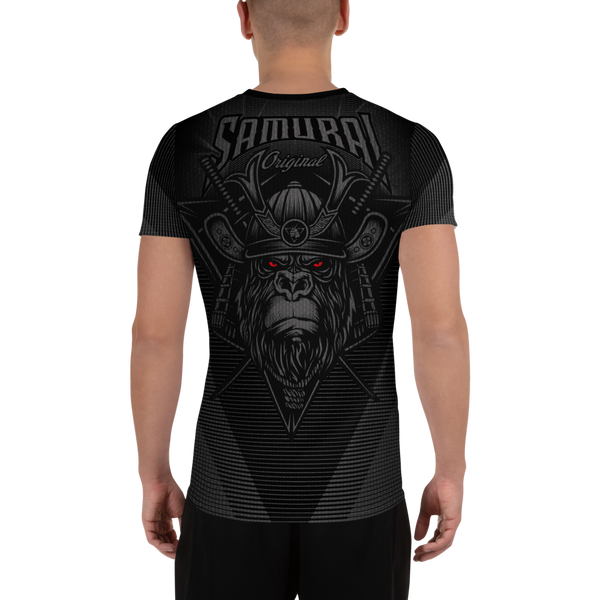 Samurai King Kong All-Over Print Men's Athletic T-shirt