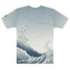The great wave of Ukiyo-e art Men’s Cotton Crew Neck T-shirt