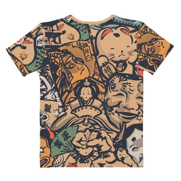 Japanese Culture All-over Print Women's T-shirt