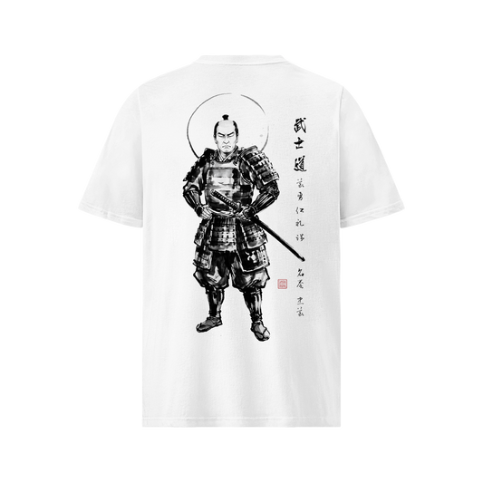 Bushido Code Samurai Sumi-e Organic T-Shirt