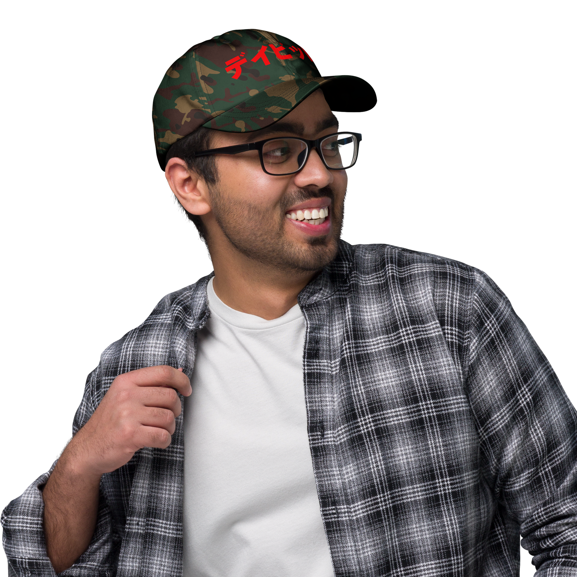 Japanese Custom Name and Year of Birth DTF Dad Hat - Samurai Original