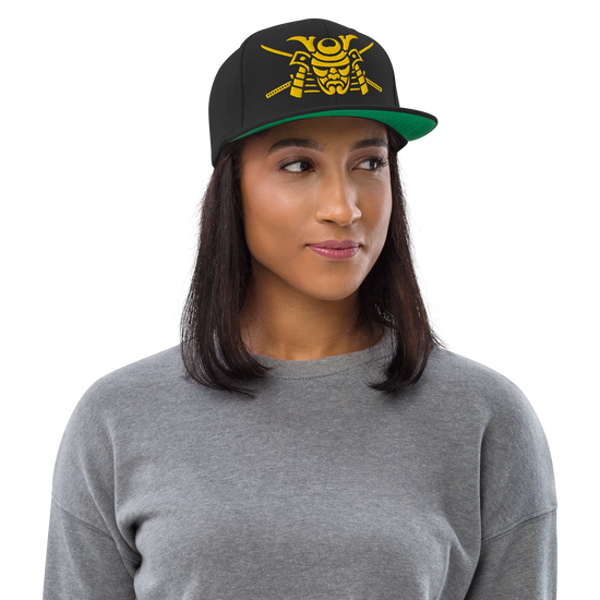 Samurai Mask Snapback Hat - Samurai Original