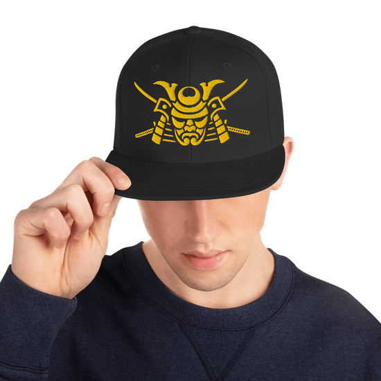 Samurai Mask Snapback Hat - Samurai Original