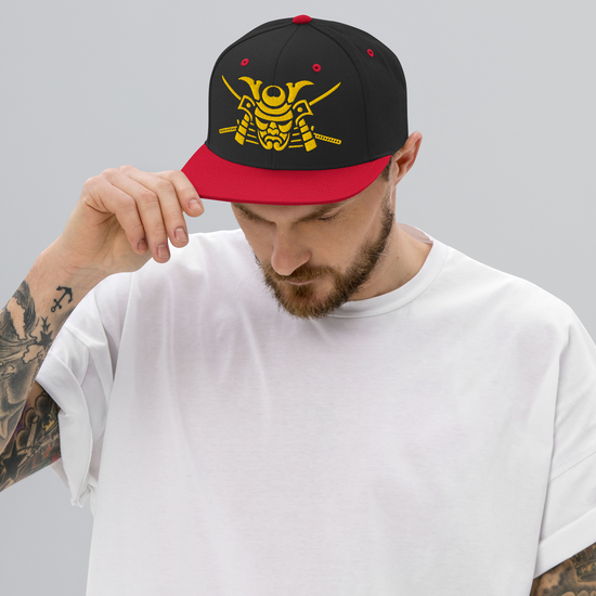 Samurai Mask Snapback Hat - Samurai Original