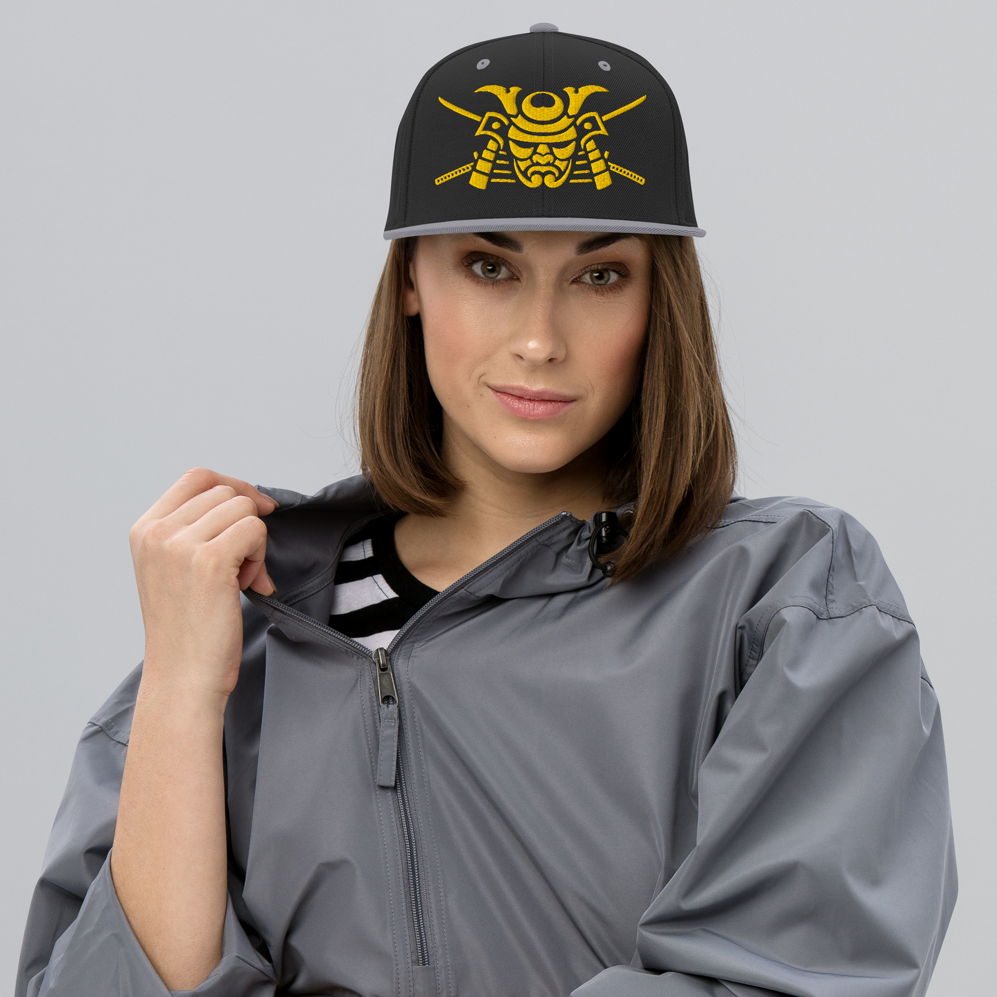 Samurai Mask Snapback Hat - Samurai Original