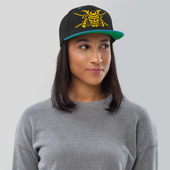 Samurai Mask Snapback Hat - Samurai Original