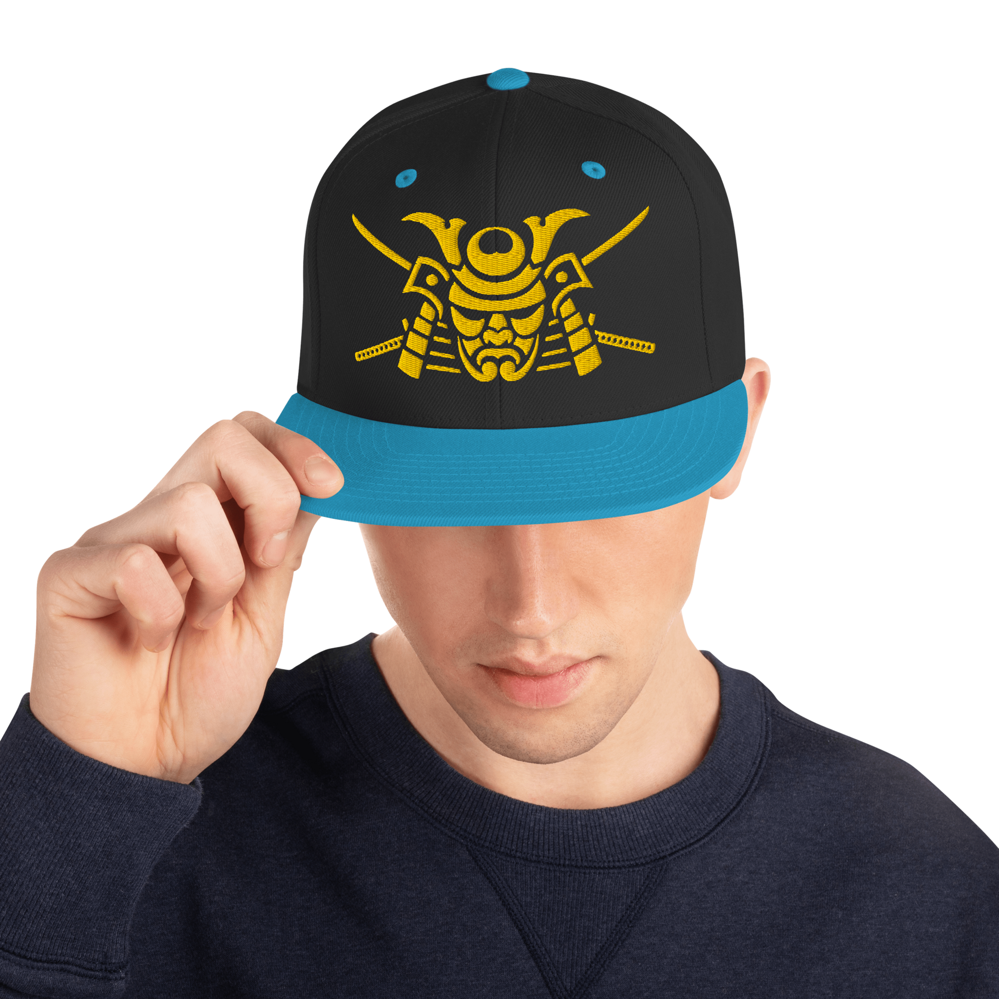 Samurai Mask Snapback Hat - Samurai Original