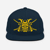 Samurai Mask Snapback Hat Dark Navy - Samurai Original