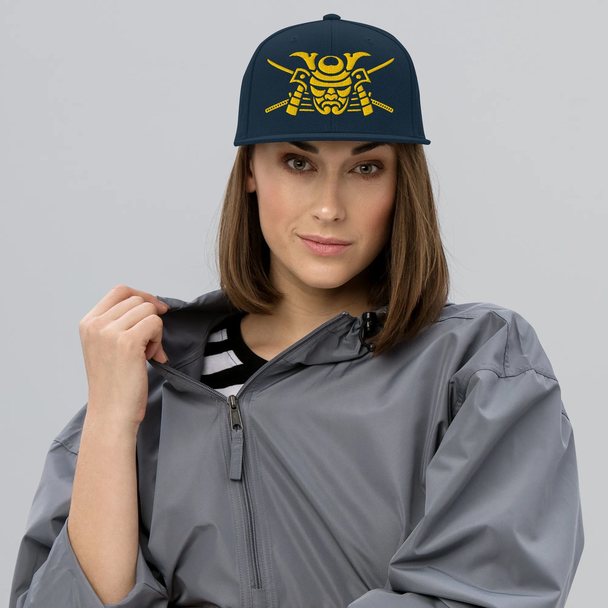 Samurai Mask Snapback Hat - Samurai Original