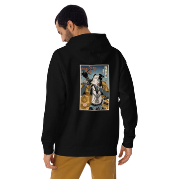 Samurai Photographer  Camera Ukiyo-e Unisex Hoodie No.7