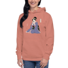 Geisha Harmonica Japanese Ukiyo-e Unisex Hoodie