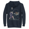 Samurai vs Sea Monste Japanese Ukiyo-e Unisex Hoodie