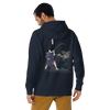 Samurai vs Sea Monste Japanese Ukiyo-e Unisex Hoodie