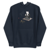 Samurai Cat Tea Time Tee Japanese Ukiyo-e Unisex Hoodie