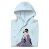 Geisha Harmonica Japanese Ukiyo-e Unisex Hoodie