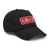Fall Down Seven Times Stand Up Eight Dad Hat Black - Samurai Original