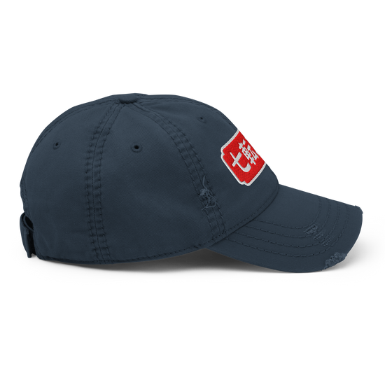 Fall Down Seven Times Stand Up Eight Dad Hat - Samurai Original