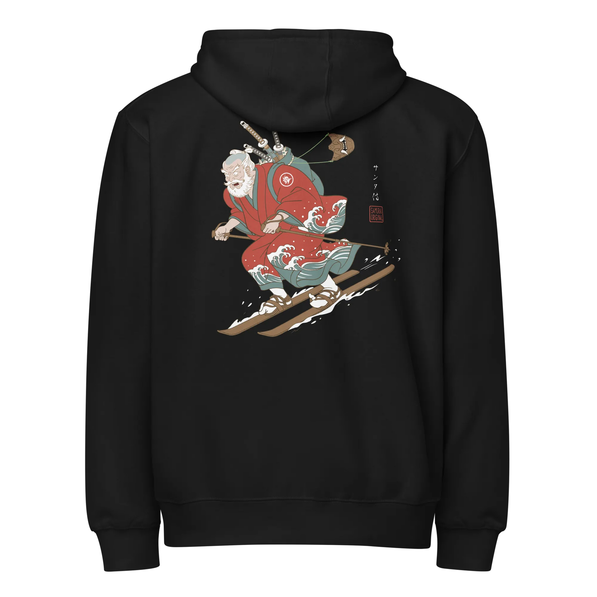 Santa Samurai Ski Edition Premium full zip hoodie – Samurai Original