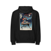 Samurai Vibraphonist Player Ukiyo-e Premium full zip hoodie