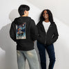 Samurai Vibraphonist Player Ukiyo-e Premium full zip hoodie