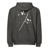 Sakura Katana Samurai Premium full zip hoodie