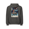 Samurai Vibraphonist Player Ukiyo-e Premium full zip hoodie