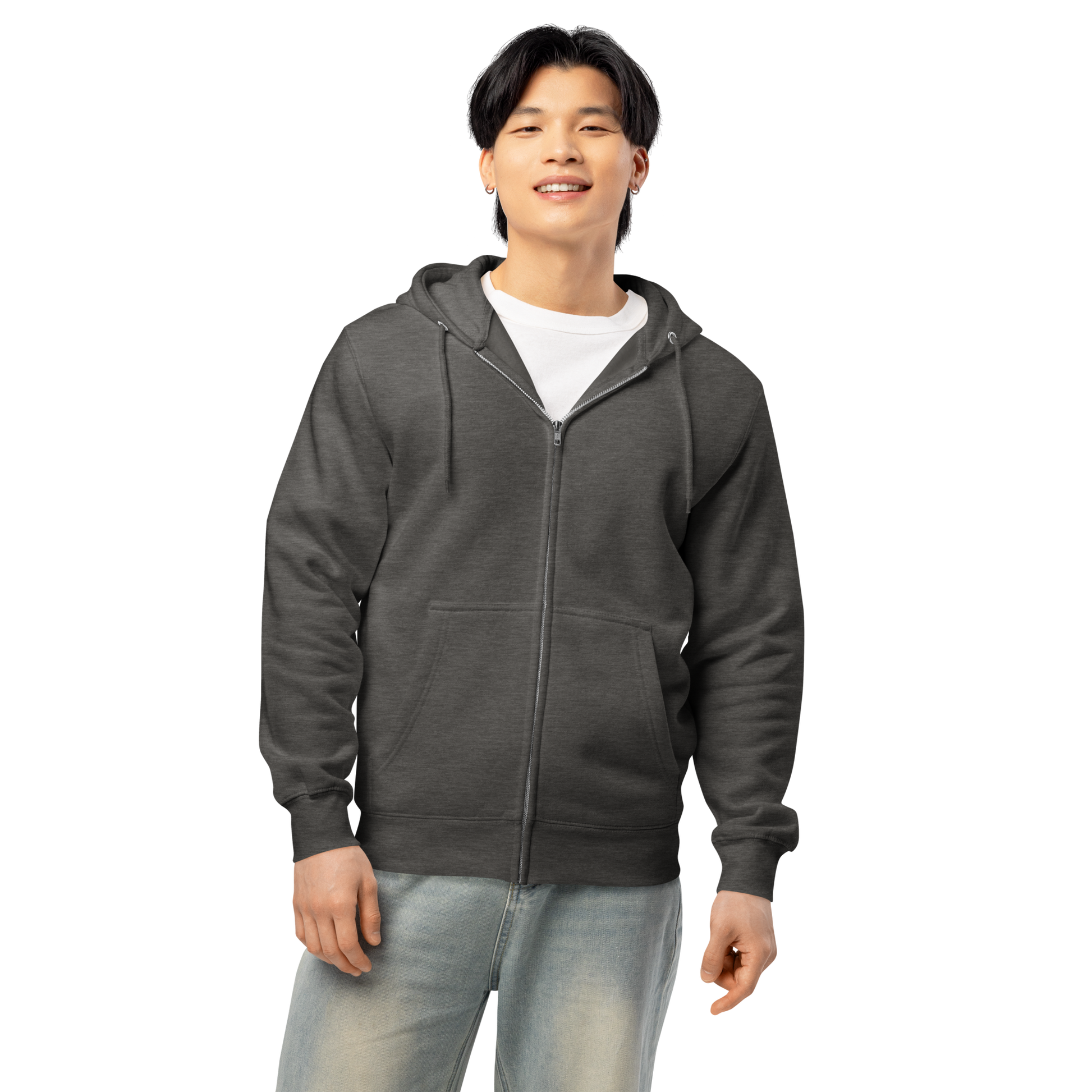 Samurai Contrabass Ukiyo-e Premium full zip hoodie - Samurai Original